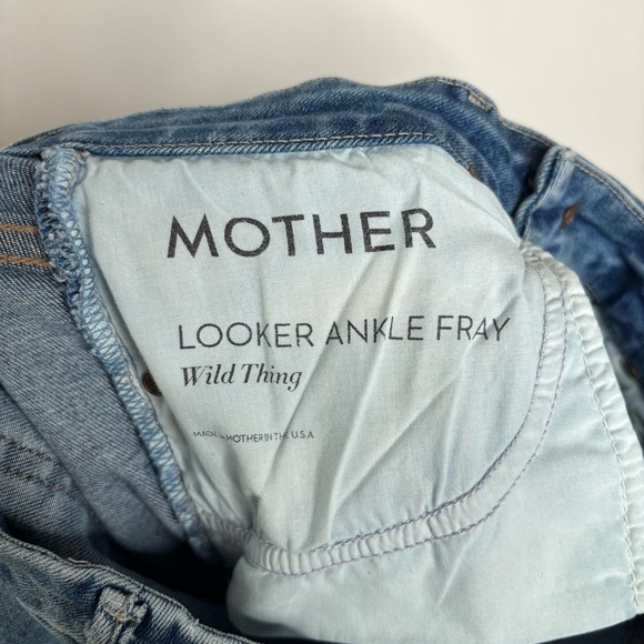 MOTHER The Looker Ankle Fray Jean in Wild Thing size 25 - Picture 12 of 15